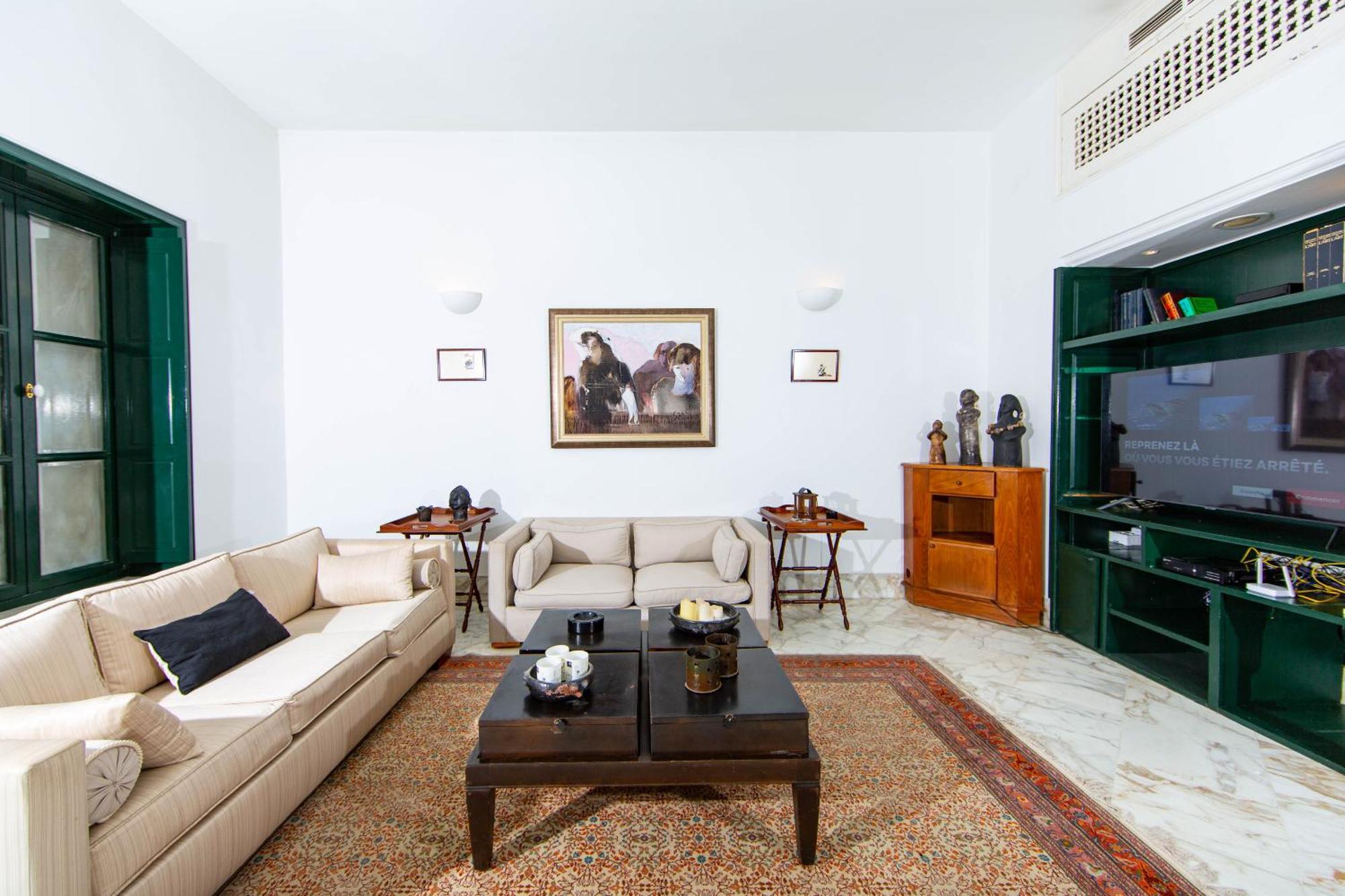 Appartement Prive Dans Une Grande Maison D'Hote La Marsa Exterior foto